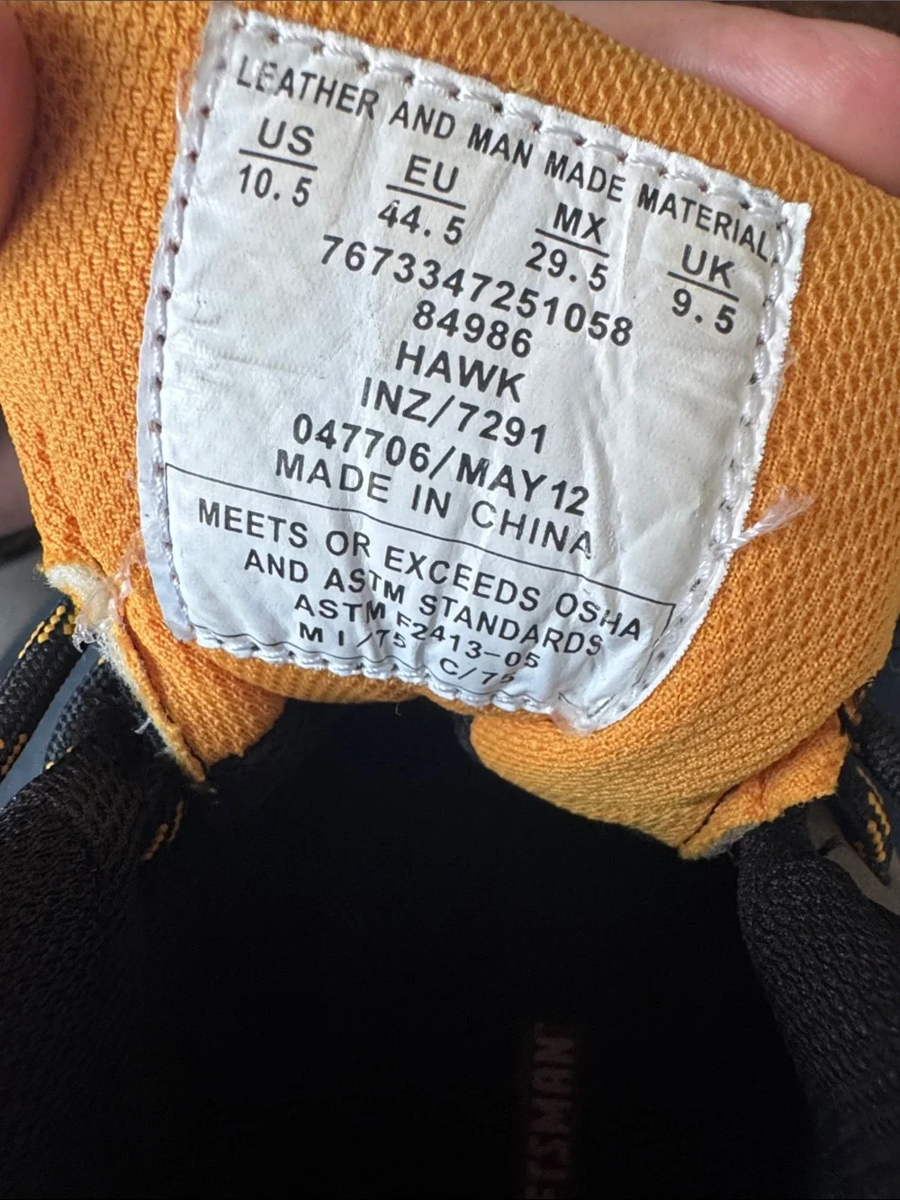 Mens works boots